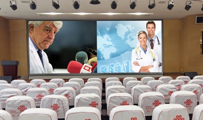 小間距全彩高清LED顯示屏在會議室的應用優(yōu)點